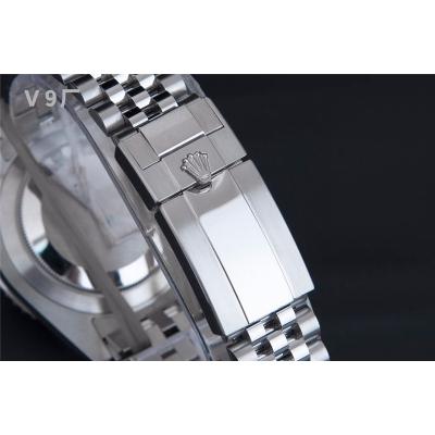 V9F V4 GMT-Master II Sprite A3285 Automatic Mens Watch Black Green Ceramic Bezel 904L Jubilee Steel Bracelet Best Editio