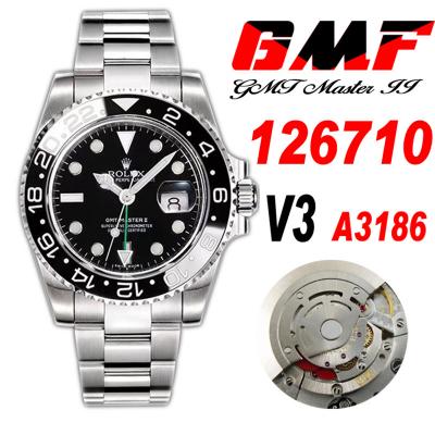 GMF V3 GMT-Master II 126710 A3186 Automatic Mens W...