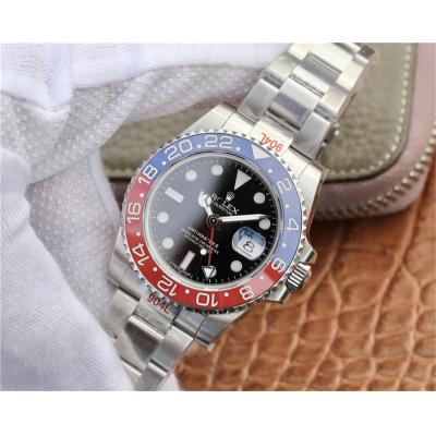 GMF V3 GMT-Master II 126719 A3186 Automatic Mens Watch Pepsi Ceramic Bezel Black Dial 904L SS Bracelet Best Edition