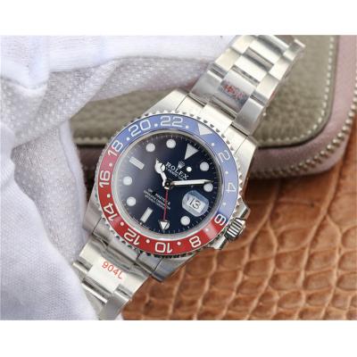 GMF V3 GMT-Master II 126719 A3186 Automatic Mens Watch Pepsi Ceramic Bezel Blue Dial 904L SS Bracelet Best Edition