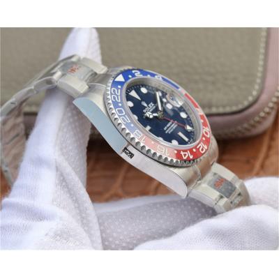 GMF V3 GMT-Master II 126719 A3186 Automatic Mens Watch Pepsi Ceramic Bezel Blue Dial 904L SS Bracelet Best Edition