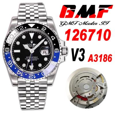 GMF V3 GMT-Master II 126710 A3186 Automatic Mens W...