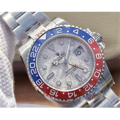 GMF V3 GMT-Master II 126719 A3186 Automatic Mens Watch Ceramic Bezel Meteorite Dial 904L SS Bracelet Best Edition