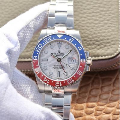 GMF V3 GMT-Master II 126719 A3186 Automatic Mens Watch Ceramic Bezel Meteorite Dial 904L SS Bracelet Best Edition