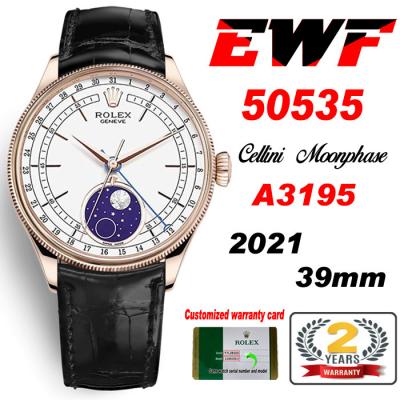 EWF Cellini Date 50535 Moon Phase A3195 Automatic ...