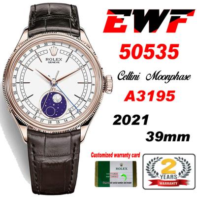 EWF Cellini Date 50535 Moon Phase A3195 Automatic ...