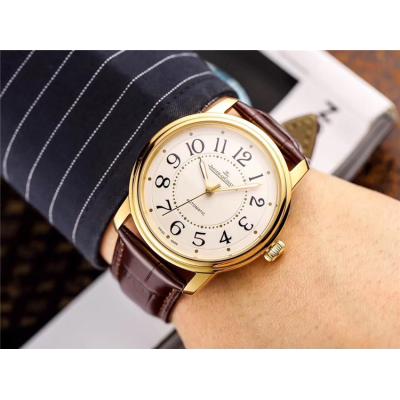 Replica Master Ultra Thin A21j Automatic Movement Mens Watch Black Dial Leather Strap E37