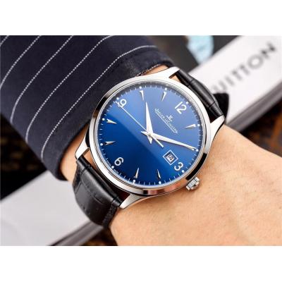 Replica Master Ultra Thin A21j Automatic Movement Mens Watch Blue Dial Leather Strap E40