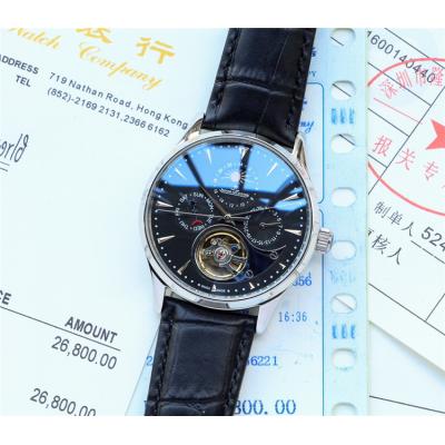 Replica Master Grande Tradition A21j Automatic Movement Mens Watch White Dial Leather Strap E42