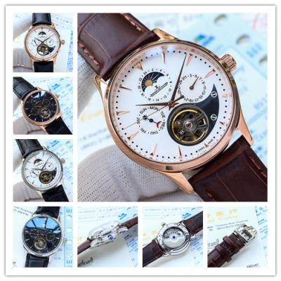 Replica Master Grande Tradition A21j Automatic Movement Mens Watch White Dial Leather Strap E42