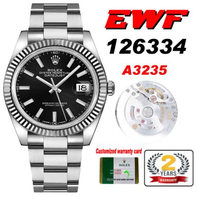 EWF Datejust 41 126334 A3235 Automatic Mens Watch ...