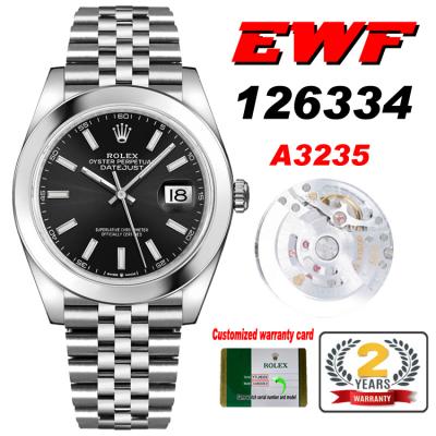 EWF Datejust 41 126300 A3235 Automatic Mens Watch ...