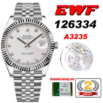 EWF Datejust 41 126334 A3235 Automatic Mens Watch ...