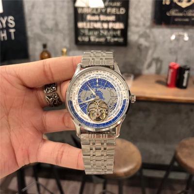 Replica Geophysic A21j Automatic Movement Mens Watch Geography Dial Stainless Steel E55