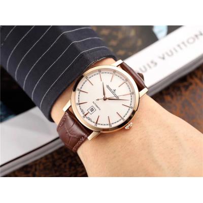 Replica Master Ultra Thin A21j Automatic Movement Mens Watch Black Dial Leather Strap E57