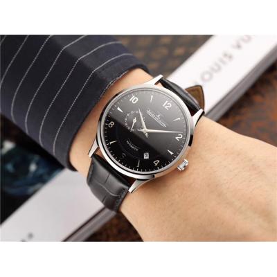 Replica Master Ultra Thin A8217 Automatic Movement Mens Watch White Dial Leather Strap E58