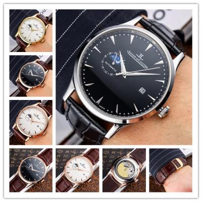 Replica Master Ultra Thin A8217 Automatic Movement Mens Watch Black Dial Leather Strap E65