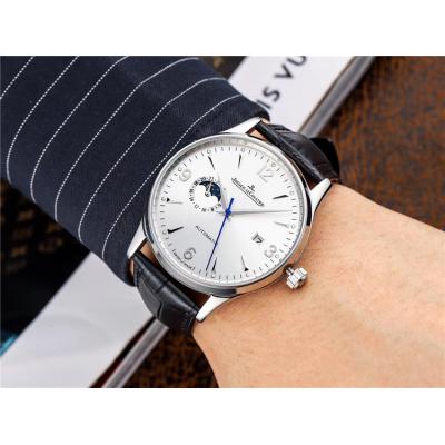 Replica Master Ultra Thin A21j Automatic Movement Mens Watch White Dial Leather Strap E67