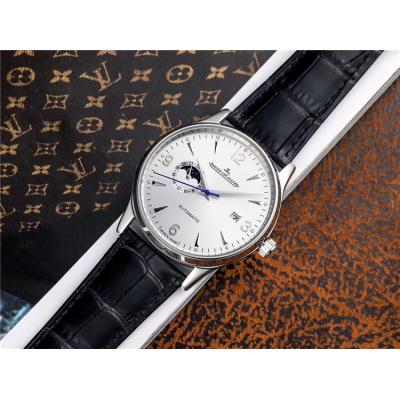 Replica Master Ultra Thin A21j Automatic Movement Mens Watch White Dial Leather Strap E67