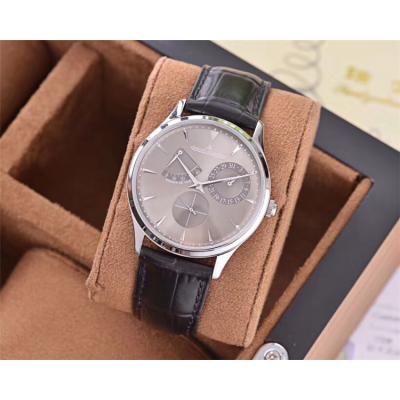 Replica Master A21j Automatic Movement Mens Watch White Dial Leather Strap A E68