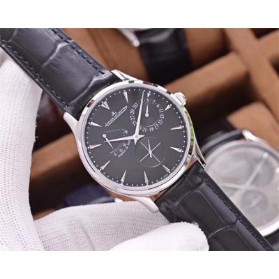 Replica Master A21j Automatic Movement Mens Watch White Dial Leather Strap A E68