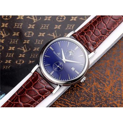 Replica Master A21j Automatic Movement Mens Watch White Dial Leather Strap A E76