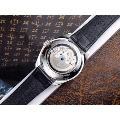 Replica Rendez-Vous Swiss Quartz Movement Womens Watch Moon Phase Dial Leather Strap E77