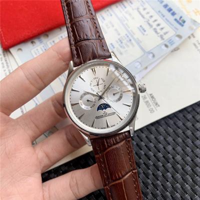 Replica Master Grande Tradition A21j Automatic Movement Mens Watch Silver Dial Leather Strap B E81