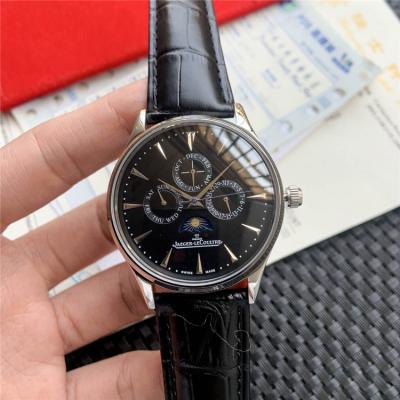 Replica Master Grande Tradition A21j Automatic Movement Mens Watch Silver Dial Leather Strap B E81