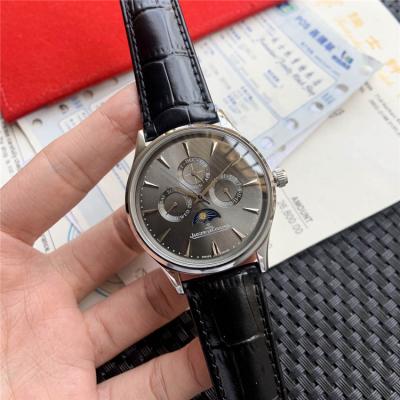 Replica Master Grande Tradition A21j Automatic Movement Mens Watch Silver Dial Leather Strap B E81