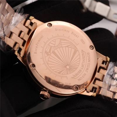 Replica Rendez-Vous Swiss Quartz Movement Womens Watch White Dial Diamonds Case Two Tone Rose Gold B E83