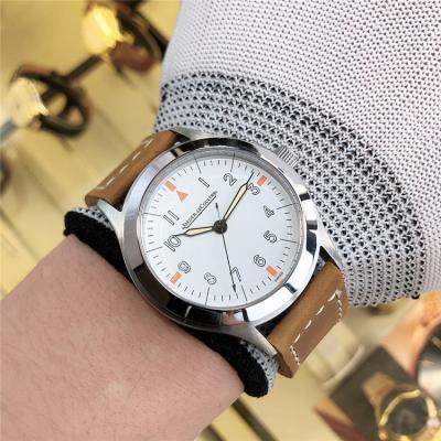 Replica Master Ultra Thin A21j Automatic Movement Mens Watch White Dial Leather Strap E85