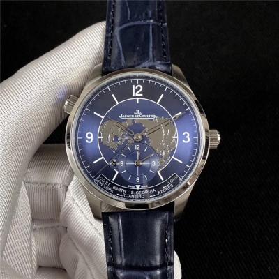 Replica Geophysic A21j Automatic Movement Mens Watch Geography Dial Leather Strap E88