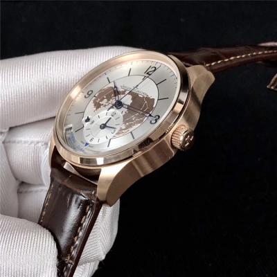 Replica Geophysic A21j Automatic Movement Mens Watch Geography Dial Leather Strap E88