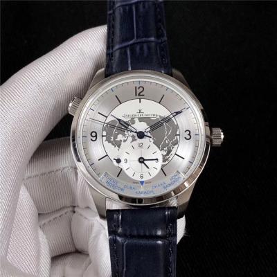 Replica Geophysic A21j Automatic Movement Mens Watch Geography Dial Leather Strap E88