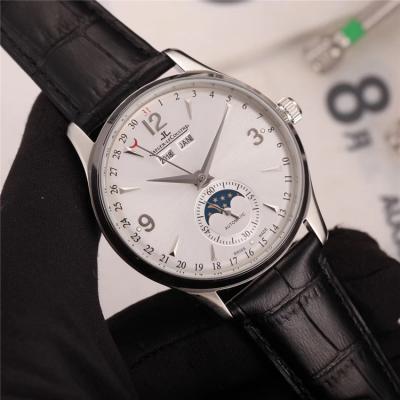 Replica Master Ultra Thin A21j Automatic Movement Mens Watch White Dial Leather Strap A E89