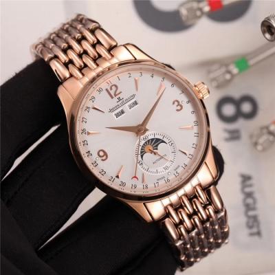 Replica Master Ultra Thin A21j Automatic Movement Mens Watch White Dial Rose Gold B E89