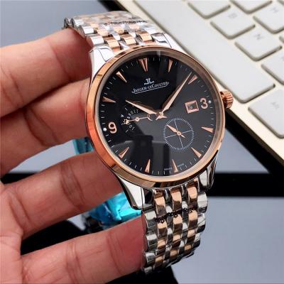 Replica Master Ultra Thin A21j Automatic Movement Mens Watch White Dial Two Tone Rose Gold A E93