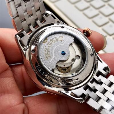 Replica Master Ultra Thin A21j Automatic Movement Mens Watch White Dial Two Tone Rose Gold A E93