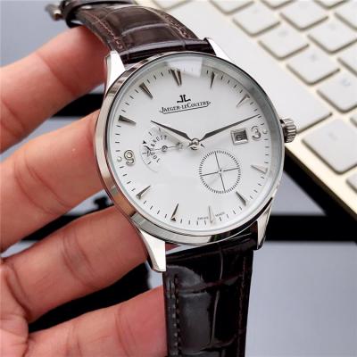 Replica Master Ultra Thin A21j Automatic Movement Mens Watch White Dial Leather Strap B E93