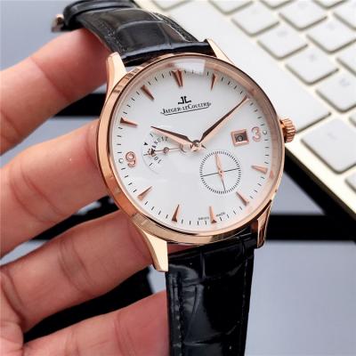 Replica Master Ultra Thin A21j Automatic Movement Mens Watch White Dial Leather Strap B E93