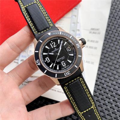 Replica Master Extreme A21j Automatic Movement Mens Watch Black Dial Leather Strap E94