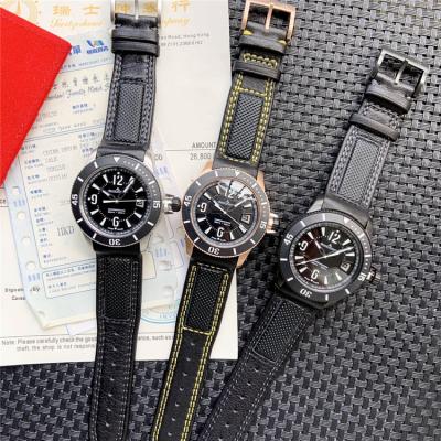 Replica Master Extreme A21j Automatic Movement Mens Watch Black Dial Leather Strap E94