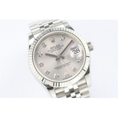 EWF Datejust 31 278273 A2688 Automatic Womens Watch Silver Diamond Dial SS Jubilee Bracelet  Best Edition