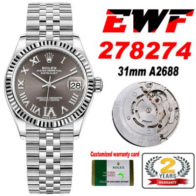 EWF Datejust 31 278273 A2688 Automatic Womens Watc...