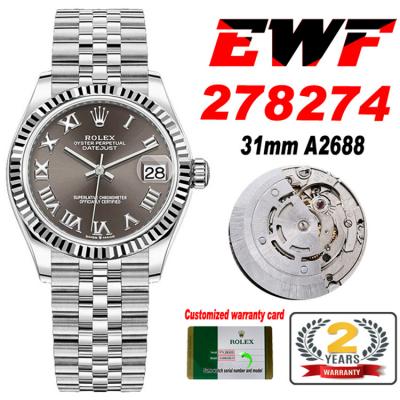 EWF Datejust 31 278273 A2688 Automatic Womens Watc...