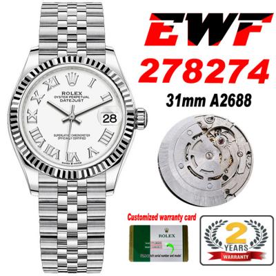 EWF Datejust 31 278273 A2688 Automatic Womens Watc...