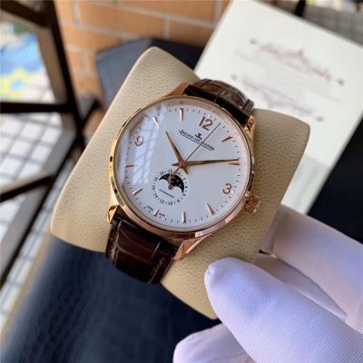 Replica Master Ultra Thin A21j Automatic Movement Mens Watch White Dial Leather Strap E101