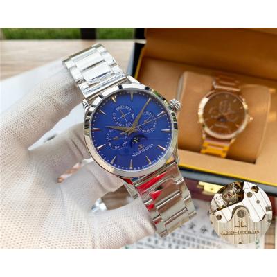 Replica Master Grande Tradition A21j Automatic Movement Mens Watch Blue Dial Stainless Steel B E108