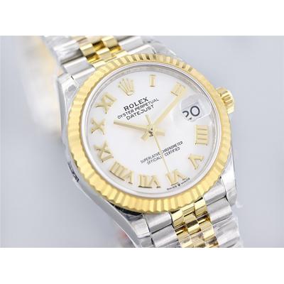 EWF Datejust 31 278273 A2688 Automatic Womens Watch Two Tone YG  MOP Roman Dial SS Jubilee Bracelet  Best Edition